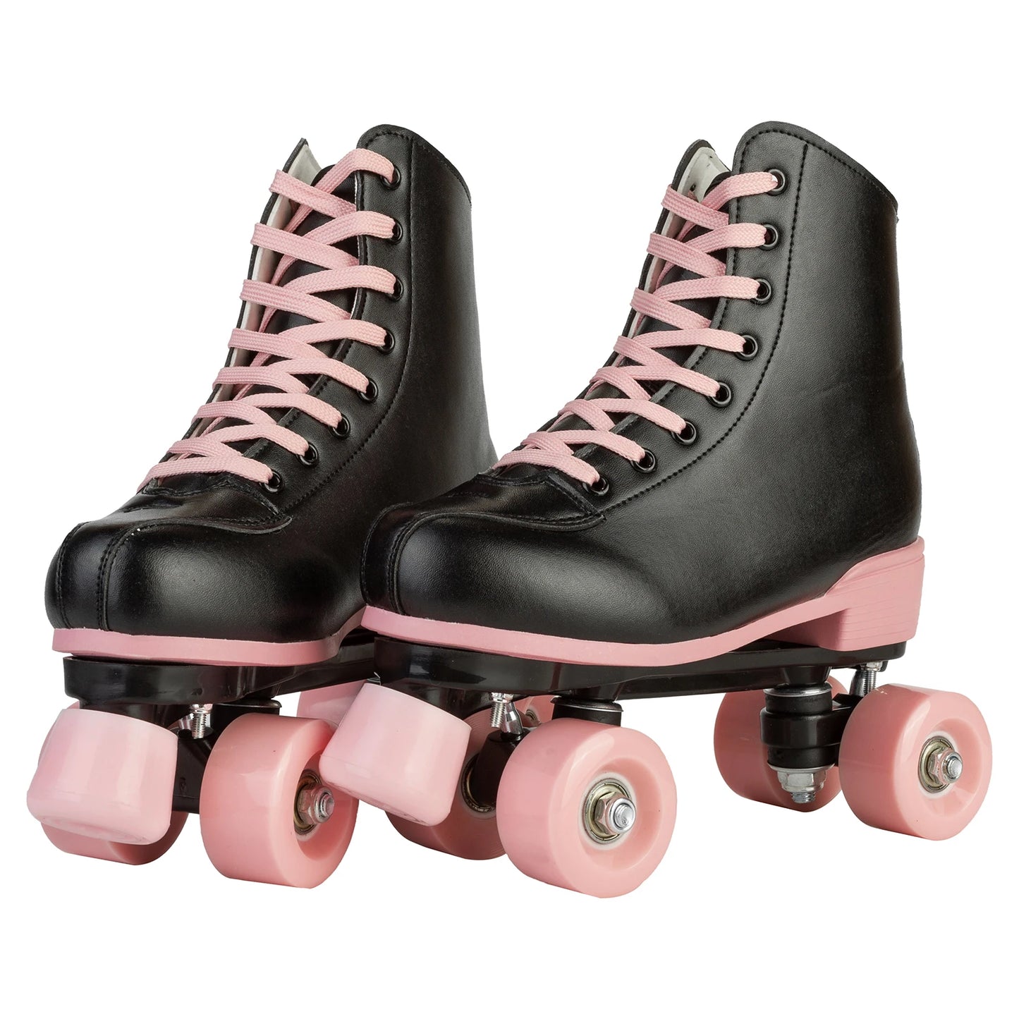 Quad Roller Skates  Adult Women Flashing 4 Wheels Skate Shoes Kids Girls Beginner Outdoor Skating Training Sneakers Size 32-40