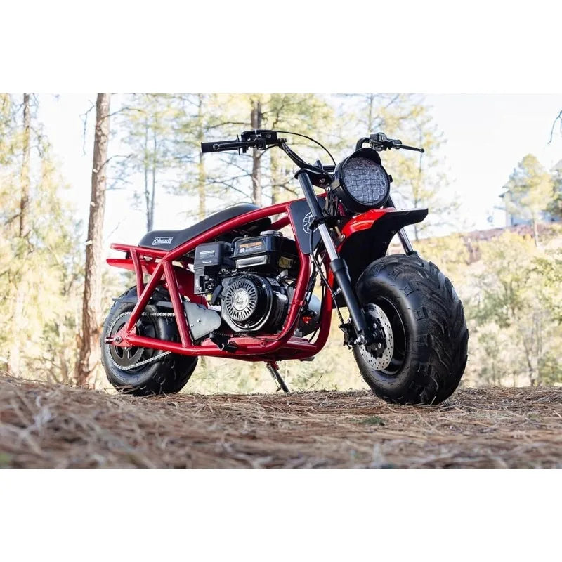 B200 196cc Gas Powered Minibike for Kids and Adults, 1-Cylinder, 4-Stroke, 30 Mph, 200 lbs Maximum Load, Ide
