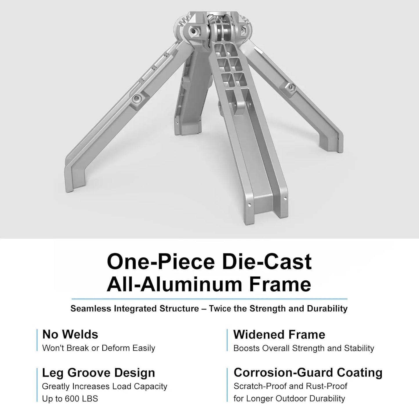 Portable Camping Chairs, Collapses to Size of Water Bottle, Lightweight Small Folding Chairs for Camping, Lawn, Travel, Picnics