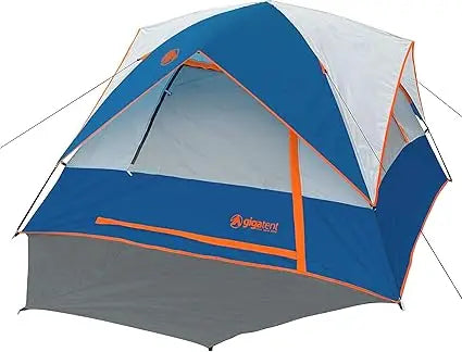 Gigatent 4-Person Camping Tent: Roomy, Lightweight, Durable for Outdoor Adventures - Weatherproof and Flame-Resistant Hiking She