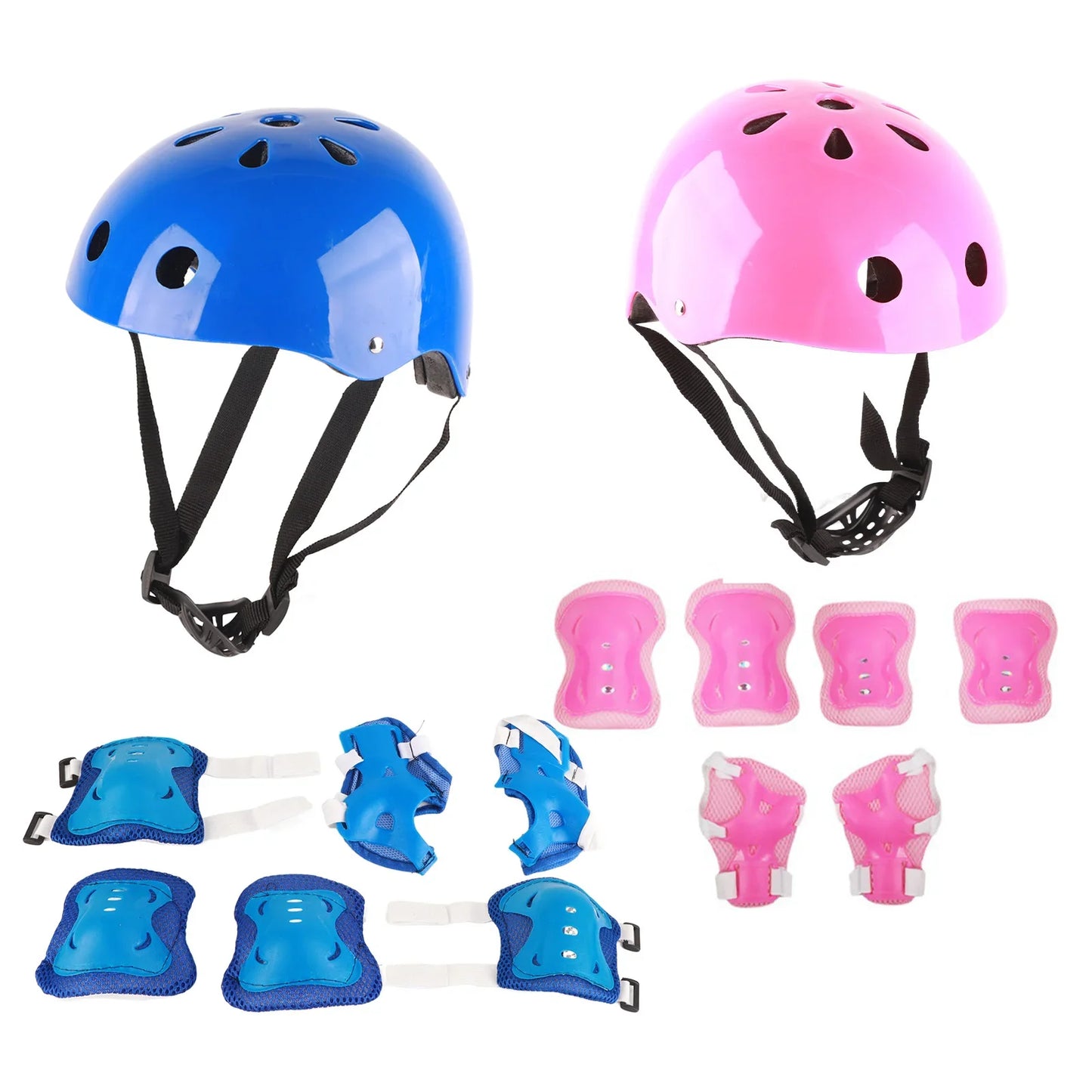 Kids Helmet Protective Gear Set Foam Elbow Knee Protector for Balance Car Scooter Roller Skating Kids Helmet Protective Gear Set