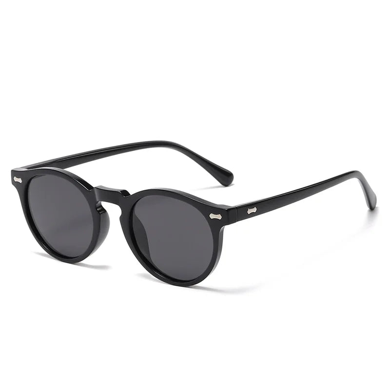 Designer Circular Reading Sunglasses Men Women Vintage Tinted Finished Prescription Glasses Positive Diopter Outdoor Sunshade