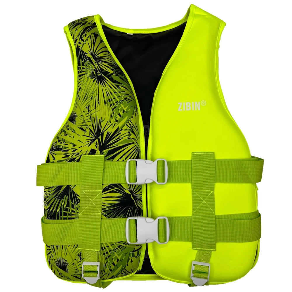 Rafting Neoprene Life Jacket Swimming Fishing Women Vest Snorkeling For Adult Kids Kayaking Boating Survival Suit Sports Men