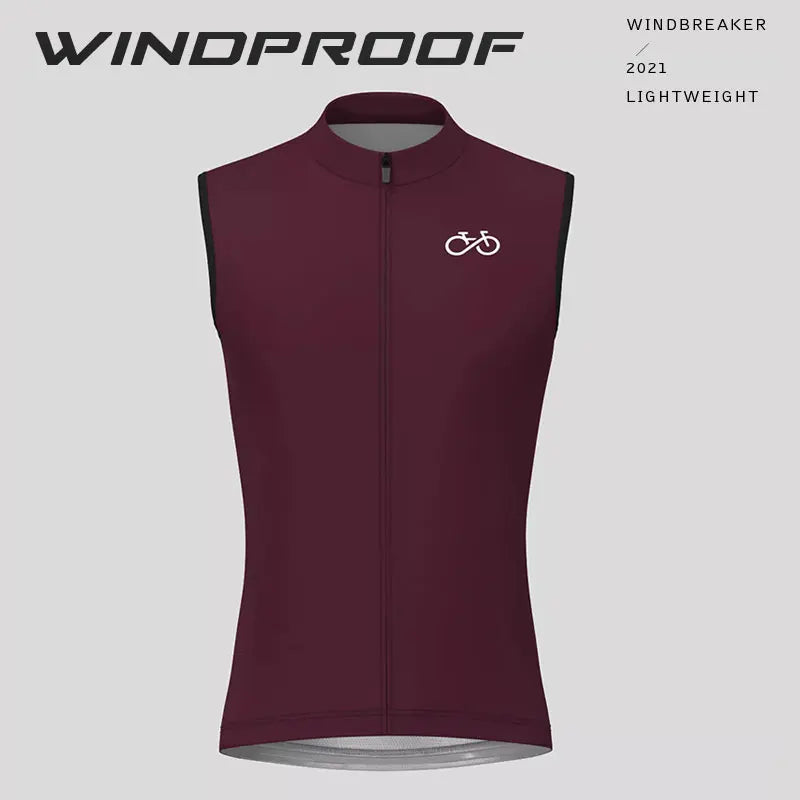 Bike Team Summer Cycling Vest Sleeveless Windproof Bicycle Vest MTB Bike Tops Racing Gilet Ropa Ciclismo Lightweight Bike Jacket