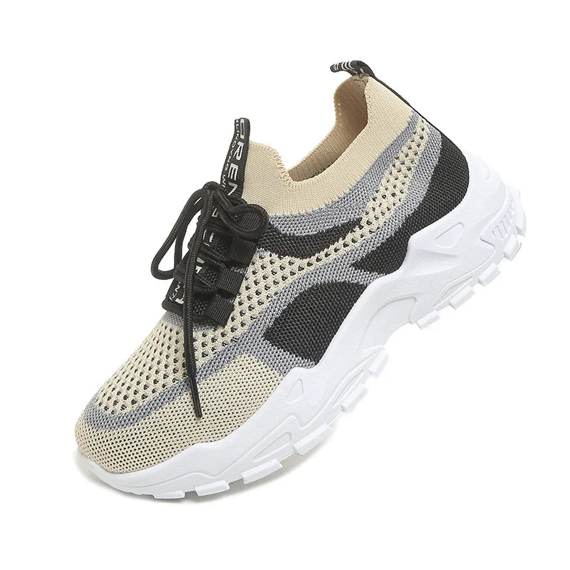 Women's Fashion Platform Dad Sneakers Lightweight Breathable Comfortable Daily Shoes for Casual Wear