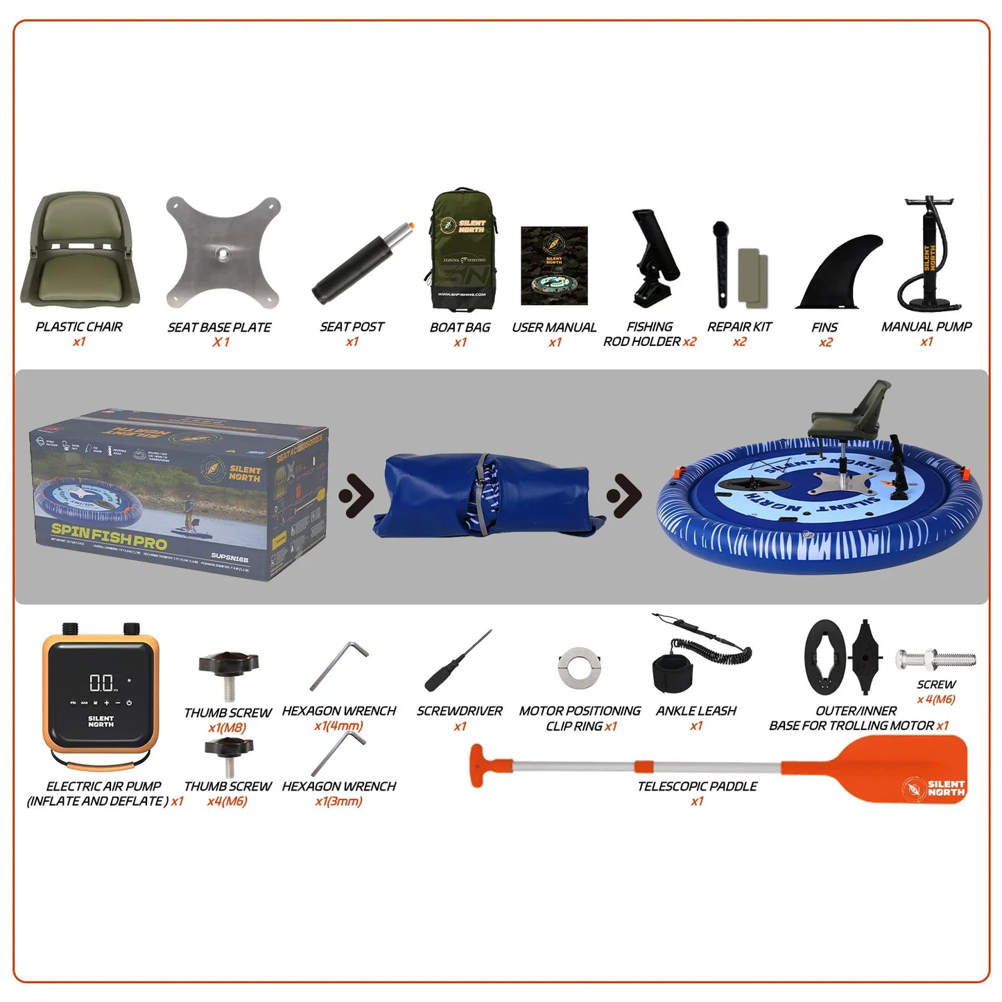 Nawakar Inflatable Fishing Boat Portable Touring Paddle Board Kayak with Seat Inflatable Adventure Boat for Fishing,Thrilling