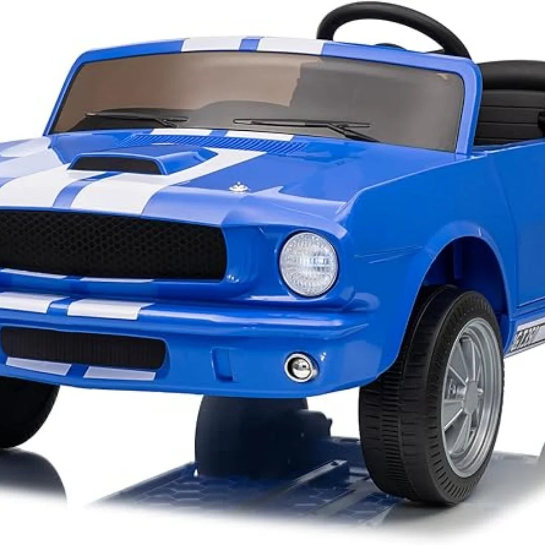 24V 7AH 2 Seater Ride on Licensed Shelby GT350, Ride on Cars with Remote Control, Ford Mustang Shelby Electric Vehicle