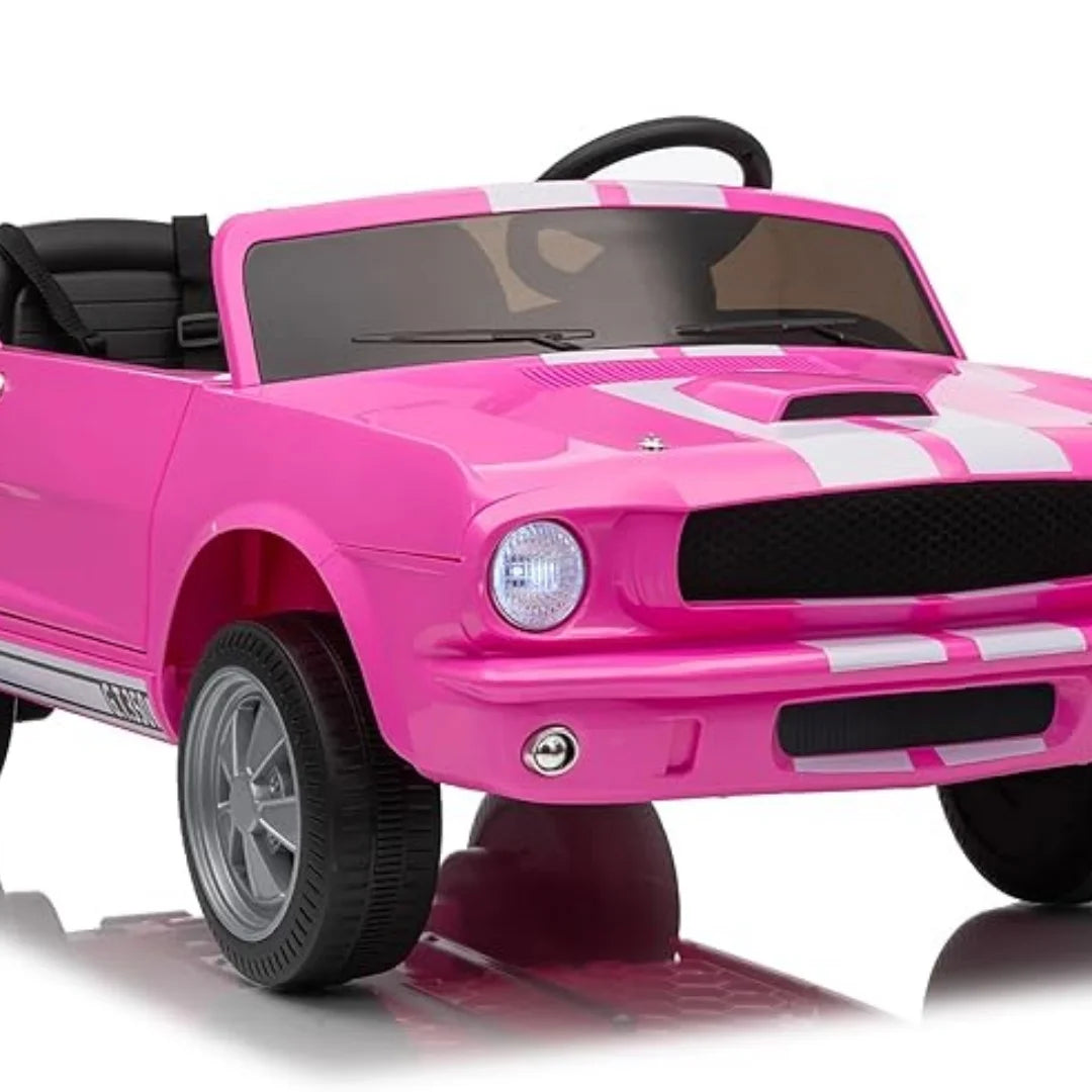 24V 7AH 2 Seater Ride on Licensed Shelby GT350, Ride on Cars with Remote Control, Ford Mustang Shelby Electric Vehicle