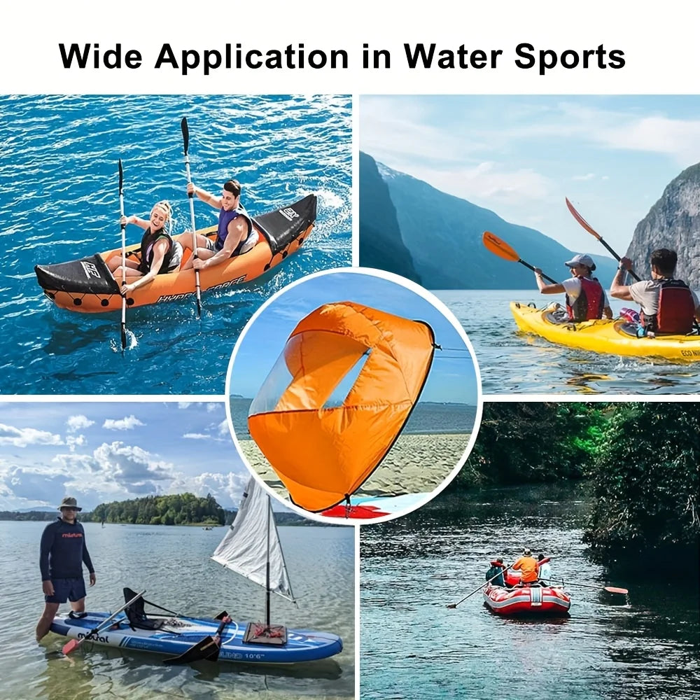 UICE SUP Board Wind Sail 42Inch SUP Accessories 5 Colors Kayak Rowing Paddles Surfboard Padel Surf Water Sports Boat Accessories