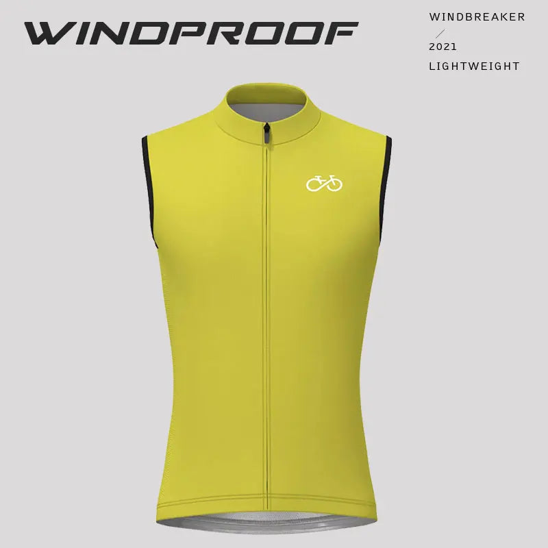 Bike Team Summer Cycling Vest Sleeveless Windproof Bicycle Vest MTB Bike Tops Racing Gilet Ropa Ciclismo Lightweight Bike Jacket