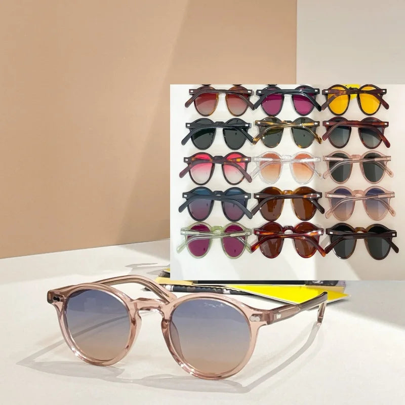 MILTZEN high-quality round-shaped sunglasses for both men and women, classic, fashionable and personalized handcrafted UV400