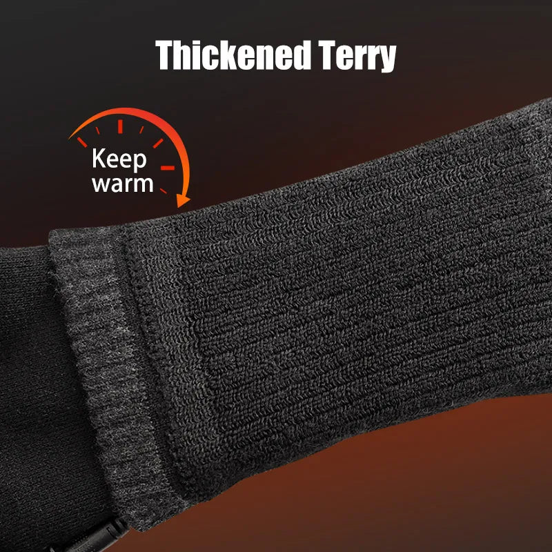 Snow Deer Winter Heated Sock Thermal Stockings Woman Men Ski Camping Warm Socks Sports Rechargeable Battery Foot Warmer