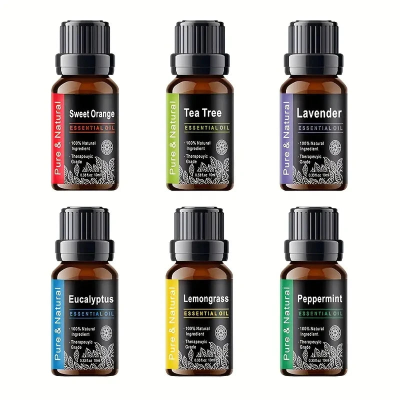 18.6oz Ultrasonic Aromatherapy Diffuser with 8 Color LED Lights, 4 Timer Modes, Auto Shut-Off, Perfect for Home, Office, Bedroom