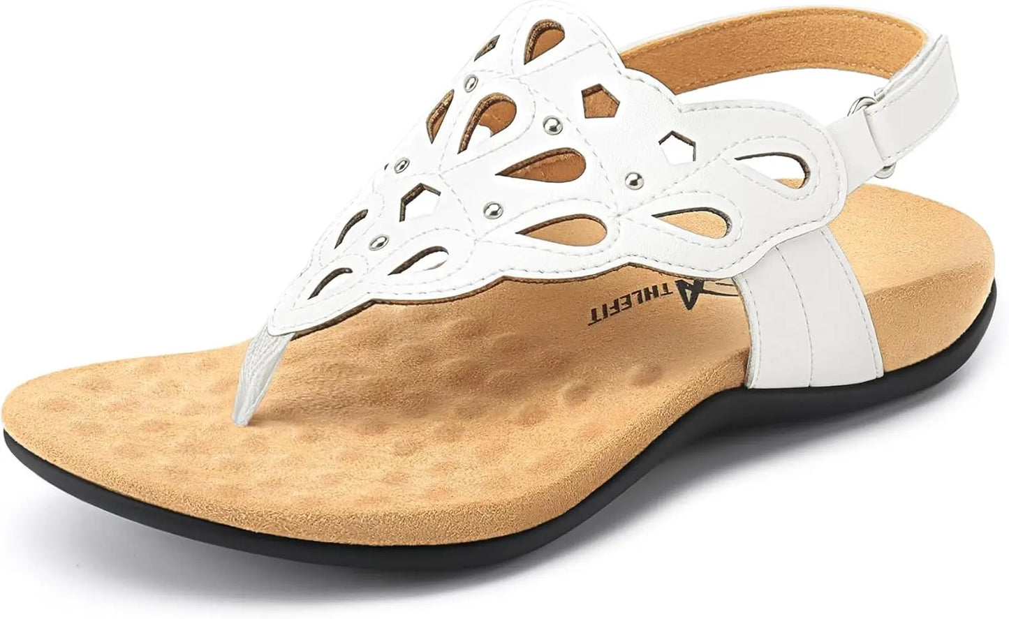 Orthopedic Sandals for Women Summer Adjustable Orthotic Thong Sandals with Arch Support