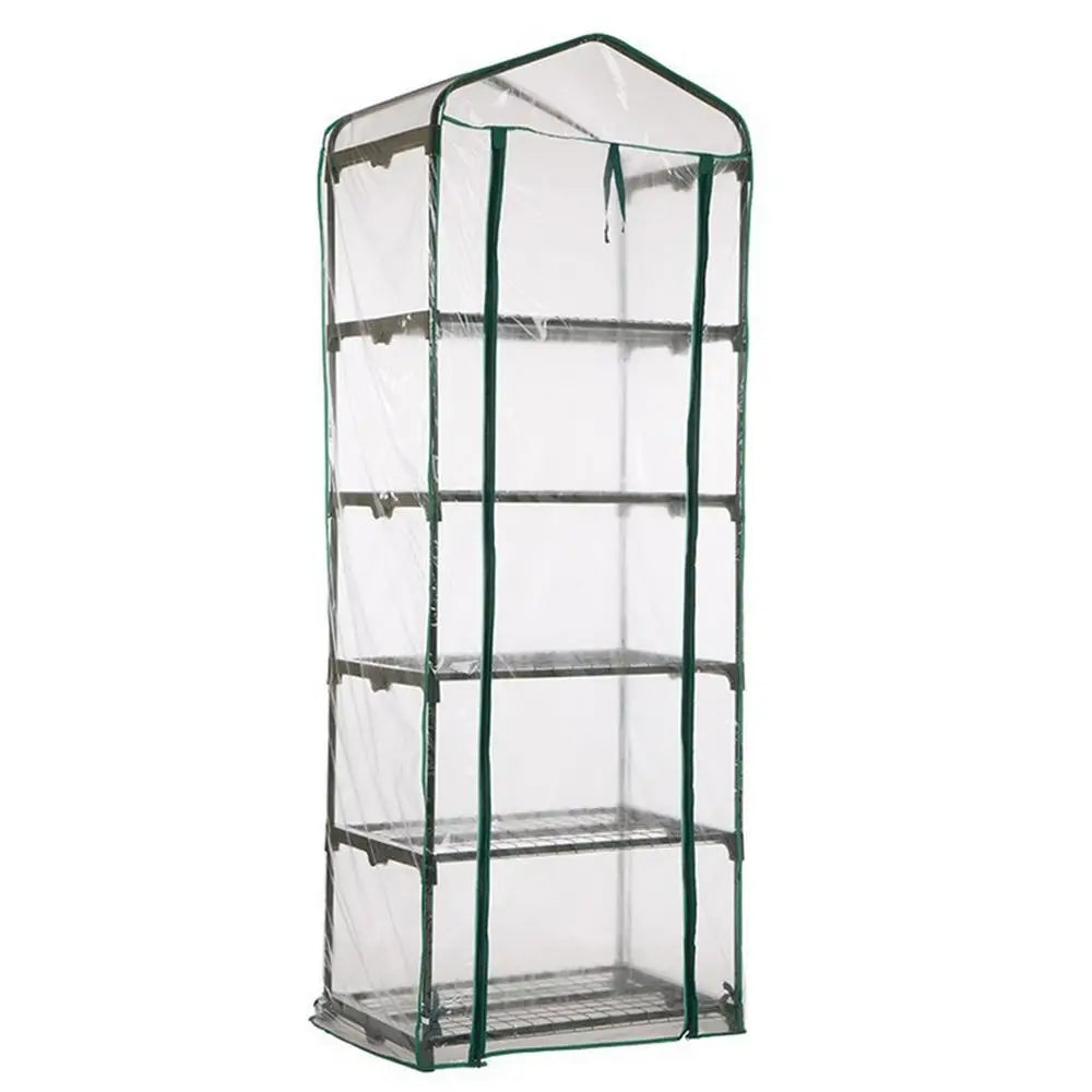 Garden House Mini Portable Garden Green House Warm Greenhouse Flower Plants Green House PVC Cover Without Iron Rack