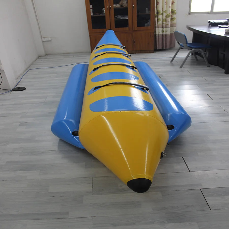 Inflatable Water Sport Game Banana Boat Professional Manufacturer PVC Inflatable Boat For 10 Persons