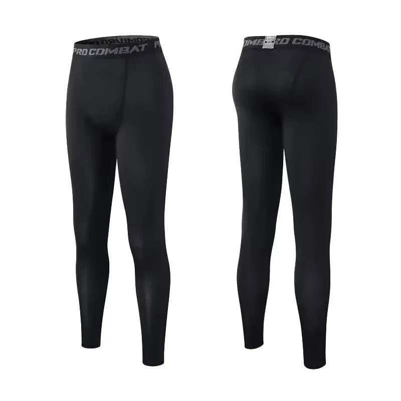 Mens Compression Pants Tights Cool Dry Leggings Sports Baselayer Running Tights Athletic Workout Active Shorts