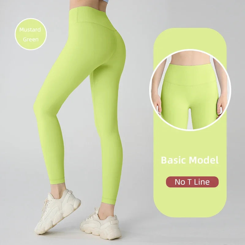 Hot Sale Fitness Lenggings Female Full Length Leggings Running Pants Comfortable And Formfitting Yoga Pants Workout Legging