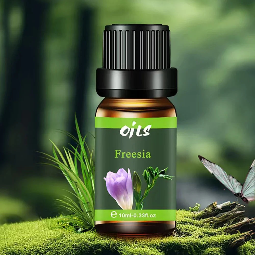 6-Piece Premium Essential Oil Set - 6 Natural Fragrances (Lavender, Rose, Osmanthus) for Aromatherapy Diffusers