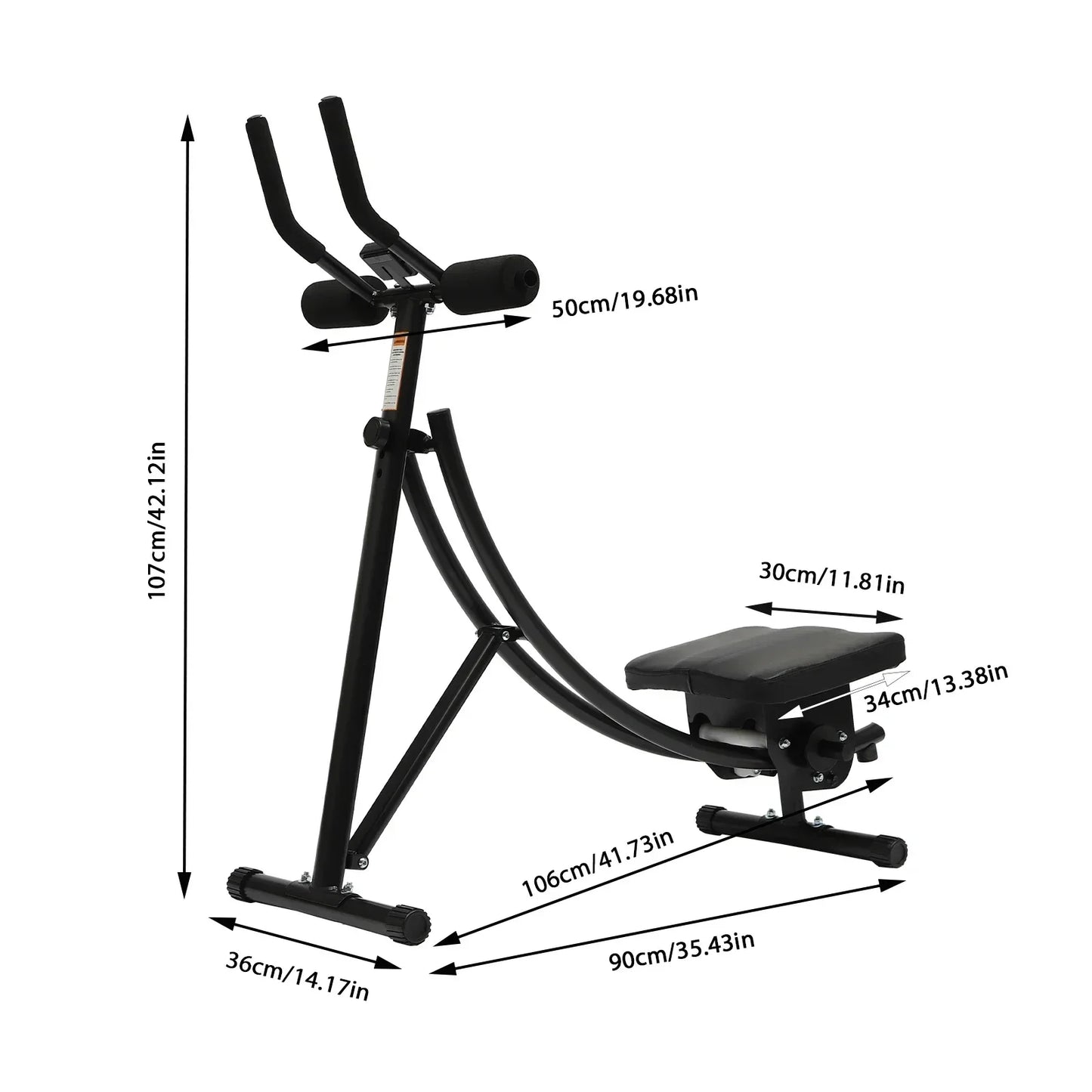 Ab Machine – Simple, Effective Home Workout for Busy Professionals, Promotes Health and Fitness workout  fitness accessories
