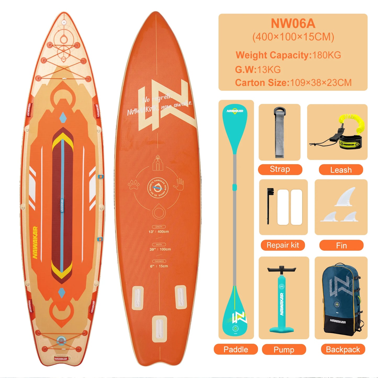 NAWAKAR 336x91x15cm Inflatable Stand Up Paddle Board Extra Wide Yoga ISUP Premium Complete Set Pink Blue Women Adults SUP Boards