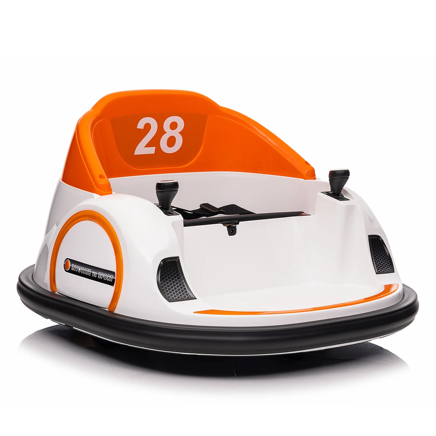 12V Ride On Bumper Car for Kids Ride on Toy Gifts Toddlers Electric Bumping Car with Remote Control, Battery Display, LED Lights