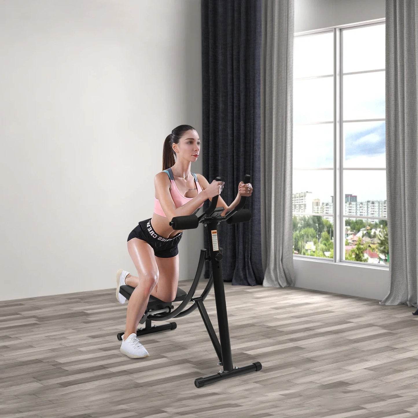 Ab Machine – Simple, Effective Home Workout for Busy Professionals, Promotes Health and Fitness workout  fitness accessories