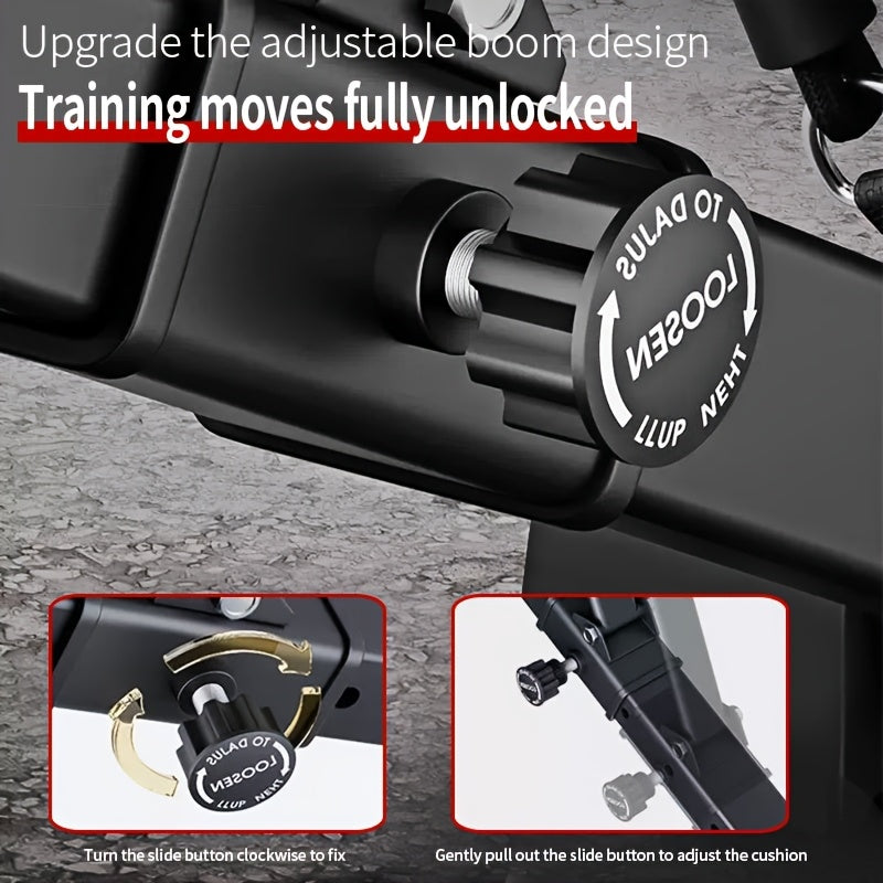 Shoulder and Chest Muscle Exercise Dumbbell Bench, Home Fitness Chair, Bench Press and Sit-Up Assist Equipment, Barbell Fly Foldable Multifunctional Fitness Bench