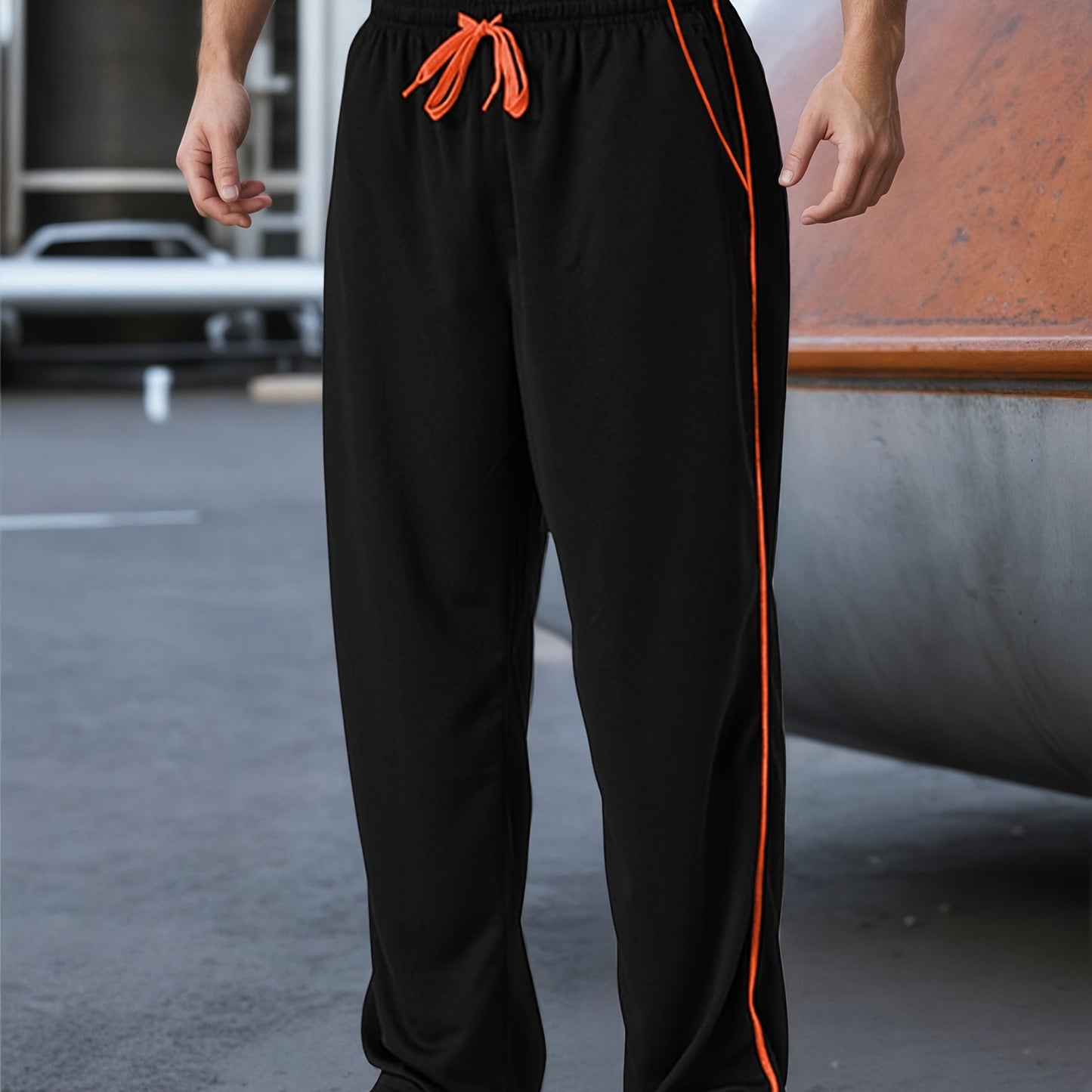 Men'S Athletic Long Pants, Stylish for Running, Fitness, And Casual Outings.