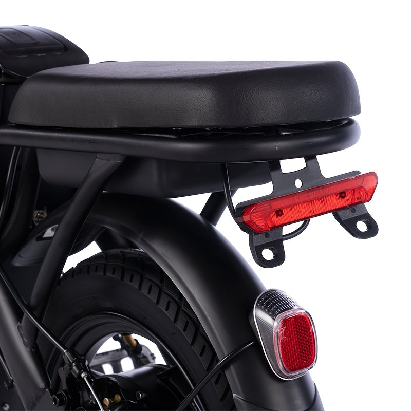 14 Inch Foldable Electric Bicycle, Clearance Dealership, 330 Pound Load-bearing Capacity, Max Speed Of 20 MPH, 48V Lithium Battery, Range Of Approximately 18-28 Miles, Portable Folding Design, Outdoor Cycling Exercise, Urban