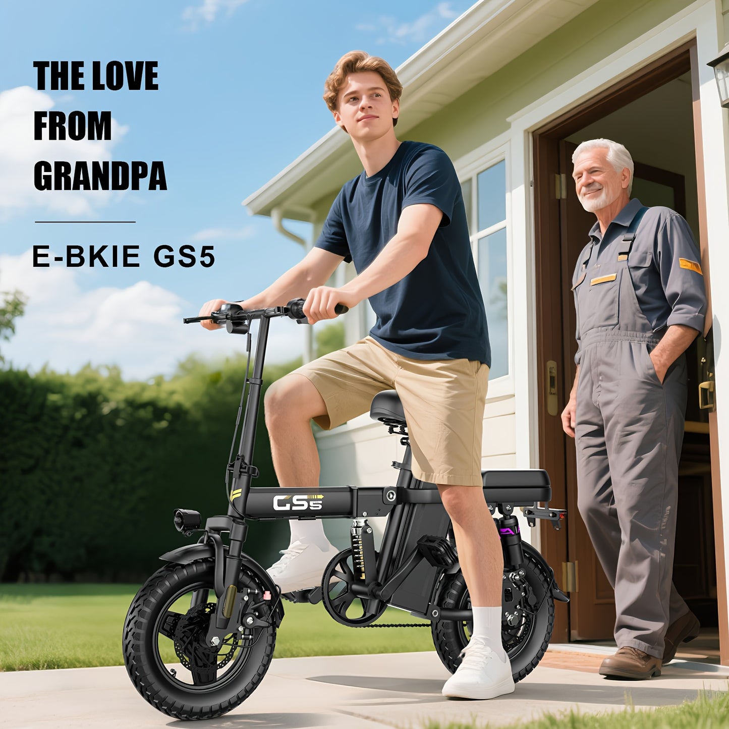 Adult Electric Bicycle, 500W Motor, 20 Miles Per Hour, 10-35 Miles Of Range, 48V 8AH/10AH/15AH Battery, Mini Folding Electric Bicycle, Lightweight Adult Electric Bicycle, Suitable For Urban Commuting, Christmas Gift For Teena