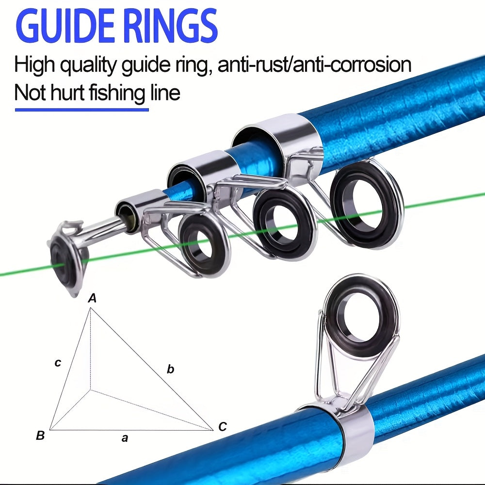 Spinning Fishing Rod and Reel Combo 70.87inch Telescopic Rod with 5.2:1 3BB Reel Max Drag 11.02LB Full Fishing Accessories Kit Set